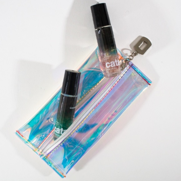 Women’s NEW Holographic Makeup Bag/Purse/Clutch - Picture 7 of 9